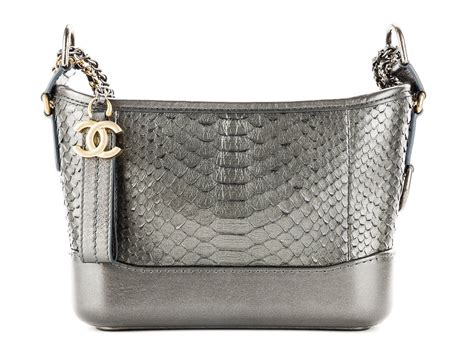 chanel python gabrielle|Chanel gabrielle purse bag.